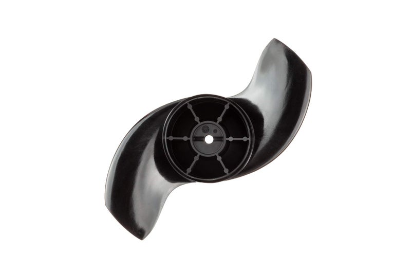 MotorGuide موتورغيد 8M4004173 كاتانا مروحة ذات شفرات مزدوجة - قطر 10.25 بوصة، محور 3.5 بوصة - تشمل دبوس المروحة، صمولة وغسالة - Image 2